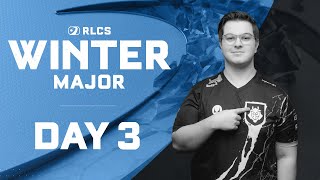 RLCS Winter Major  Playoffs  Day 3 [upl. by Wiburg]