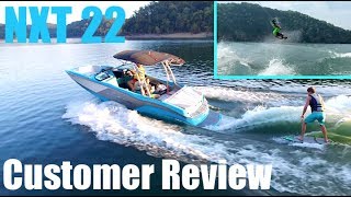 MasterCraft NXT 22 Customer Review Epic Surf  Wake [upl. by Marcello]