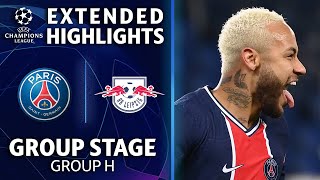 Paris SaintGermain vs RB Leipzig Extended Highlights  UCL on CBS Sports [upl. by Enid]