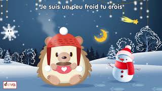 Je suis un petit flocon tout menu tout blanc Little Snowflake ⒹⒺⓋⒶ Chanson de Noël pour enfant [upl. by Kilby]