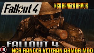 Fallout 4  NCR Ranger Veteran Armor Mod [upl. by Doss872]