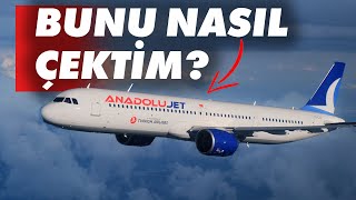 Anadolujet Airbus A321NEO Uçağını Havada Görüntüledik [upl. by Lanrev456]