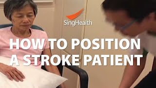 How To Position A Stroke Patient [upl. by Miguela]