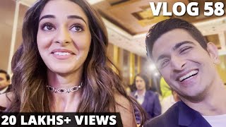 Meeting Ananya Panday After 10 Years  Vlog 58 [upl. by Ecertak]