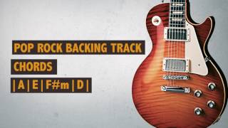 Backing Track  Pop Rock  A Major [upl. by Aziul]