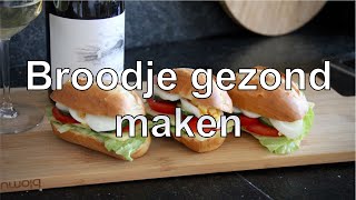 Broodje gezond maken [upl. by Homovec]