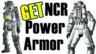 Fallout New Vegas How to get Power Armor NCR WITHOUT POWER ARMOR TRAINING [upl. by Cacia]