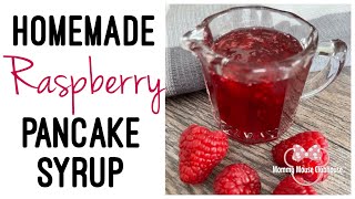 Homemade Raspberry Syrup [upl. by Jonna]