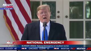 FULL SPEECH President Trump Announces National Emergency [upl. by Cressy]