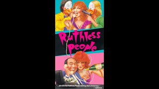 Opening and Closing to Ruthless People VHS 1987 [upl. by Ybor]