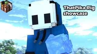 ThatPika V1 Rig Showcase  Mineimator [upl. by Iphlgenia]