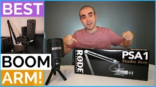 RODE PSA1 Boom Arm Review and Setup [upl. by Ettevol]