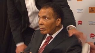 Muhammad Ali makes rare public appearance [upl. by Auburn]