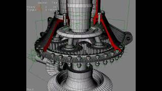 AS350 Riduttore Epicicloidale [upl. by Nileek]