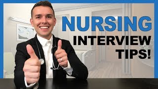 INTERVIEW TIPS for New and Experienced NURSES [upl. by Llehsam990]