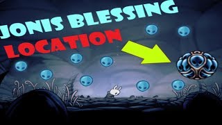 Hollow Knight  Jonis Blessing location [upl. by Odraner451]