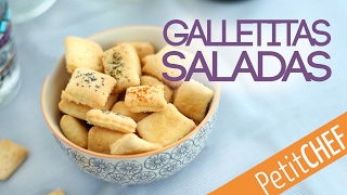 Galletitas saladas caseras especiadas  Petitchef [upl. by Aneehta]