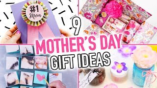 9 DIY Mother’s Day Gift Ideas  Mothers Day Crafts [upl. by Varick]