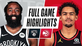 NETS at HAWKS  FULL GAME HIGHLIGHTS  January 27 2021 [upl. by Ahselrac]