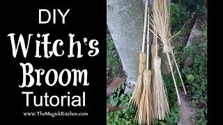 DIY Witchs Broom Tutorial [upl. by Asyal]