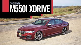 2021 BMW M550i xDrive  Why Buy The M5 [upl. by Ingham437]