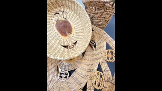 Intermediate Pine Needle Basket Raffia [upl. by Senzer]