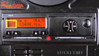 How to use Out of Scope on the Siemens Digital Tachograph [upl. by Atsejam991]