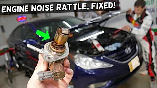 HYUNDAI SONATA ENGINE NOISE RATTLE SOLVED [upl. by Barcus]