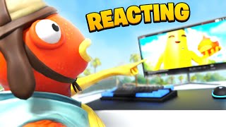 REACTING to quotFishy On Mequot DISS TRACKS [upl. by Maillliw]