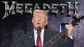 MetalTrump  Symphony Of Destruction Megadeth [upl. by Kcirdnek]