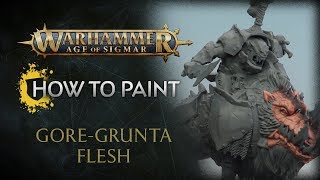 How to Paint Goregrunta Flesh [upl. by Ynattirb]