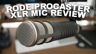 Rode Procaster Broadcast Dynamic Mic Review  Test [upl. by Millisent160]