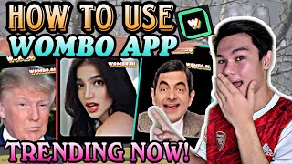 HOW TO USE WOMBO AI APP  MAKE YOUR SELFIES SING  TAGALOG TUTORIAL  TRENDING NOW [upl. by Lula162]