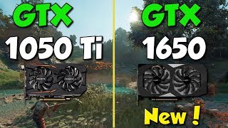 GTX 1650 vs GTX 1050 Ti Test in 8 Games [upl. by Kehsihba]