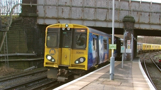 Half an Hour at 216  Birkenhead North Station 1022017  Class 507 508 terminus [upl. by Strain172]