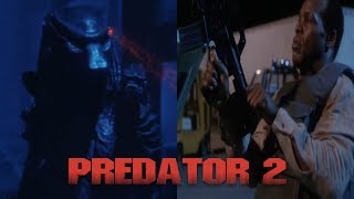 Predator 2  Harrigan vs The Predator 13 HD [upl. by Anaid]