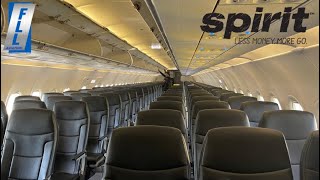 Trip Report Spirit Airlines Airbus A320200 ECONOMY [upl. by Themis]