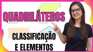 Quadriláteros elementos e classificação [upl. by Ailicec]