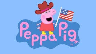 Peppa Pig Theme Song  American Version Shorts  Peppa Pig Official  Family Kids Cartoon [upl. by Ralip]