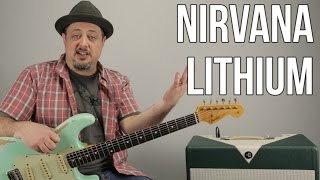 Nirvana  Lithium  Guitar Lesson  How to Play Lithium by Nirvana on Guitar [upl. by Resa]