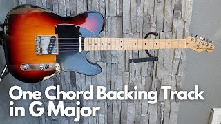 Single Chord Backing Track in G Major [upl. by Day779]