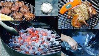 How to Use a Weber Kettle Grill Complete Guide [upl. by Tegdirb832]