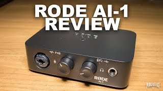 Rode AI1 USB Audio Interface Review  Test  Explained [upl. by Eugnimod]