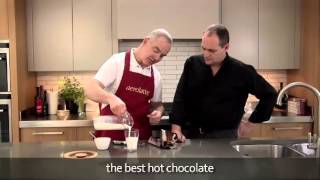 How to make a hot chocolate using an aerolatte milk frother [upl. by Nileuqaj173]