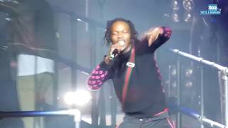 Naira Marley Shows Latest Zanku Skills At The O2 Arena London For Starboy Fest [upl. by Fang]