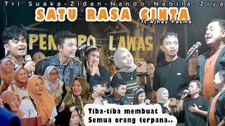 SATU RASA CINTA  AJHAY PASMA FT TRISNA YAYA amp ZIDAN [upl. by Stuckey]