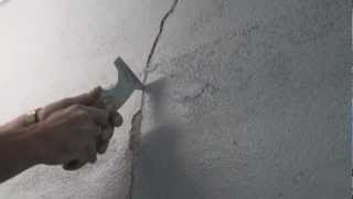 How to repair cracks in rendered walls [upl. by Srini]