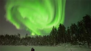 Beeindruckende Nordlichter in Finnland [upl. by Apul249]