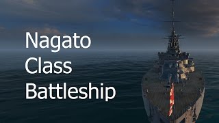 Warship History  Nagato Class Battleships [upl. by Bonita]