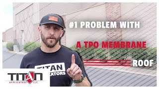 1 Problem With TPO Roofs [upl. by Kristofor]